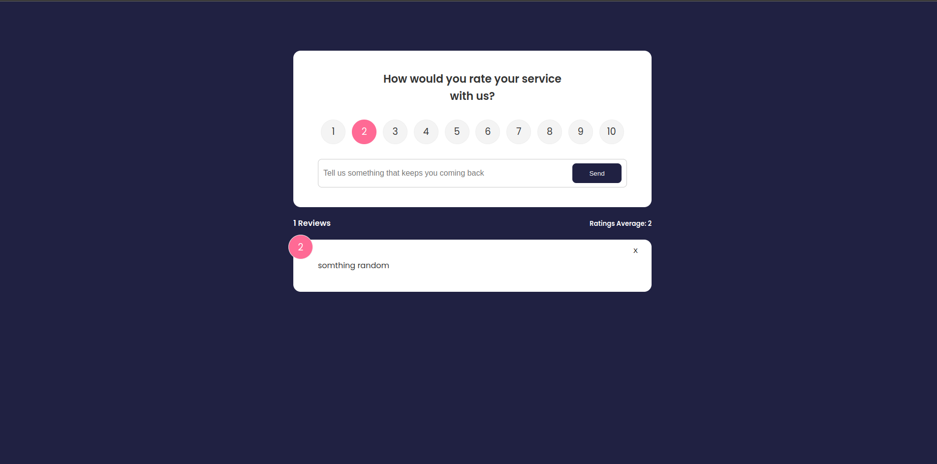 Feedback Site